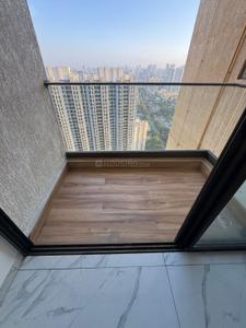 Balcony Image of 700 Sq.ft 2 BHK Apartment / Flat for rent in Raymond Realty Ten X Habitat, Thane West Thane for Rs. 43000
