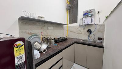 Kitchen Image of 1500 Sq.ft 1 BHK Apartment / Flat for rent in Mahalakshmi Nagar Indore for Rs. 21000
