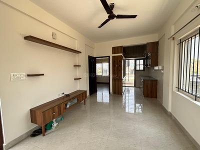 Hall Image of 541 Sq.ft 1 BHK Apartment / Flat for rent in Murugeshpalya Bengaluru for Rs. 32000