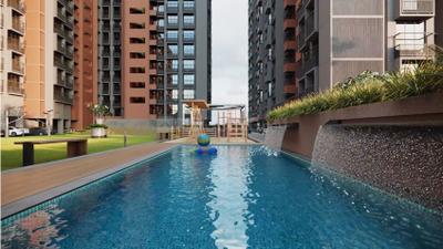 Image of 1429 Sq.ft 3 BHK Apartment / Flat for sale in Sun Southwinds, South Bopal, Ahmedabad for Rs. 7450000