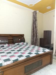 Bedroom Image of 650 Sq.ft 1 BHK Builder Floor for rent in Nawada New Delhi for Rs. 16500