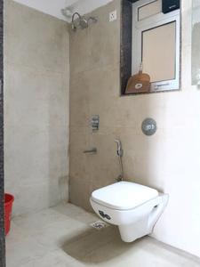 Common Bathroom Image of 800 Sq.ft 2 BHK Apartment / Flat for rent in Puraniks City Reserva Phase 1, Kasarvadavali Thane for Rs. 28696