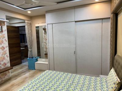 Bedroom Image of 1890 Sq.ft 3 BHK Apartment / Flat for rent in Swagat Rudram Avenue, Vesu Surat for Rs. 51000