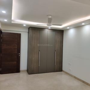 Bedroom Image of 1800 Sq.ft 3 BHK Builder Floor for rent in Gulmohar Park New Delhi for Rs. 200000