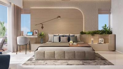 Bedroom Image of 890 Sq.ft 2 BHK Apartment / Flat for sale in Mahindra IvyLush, Wagholi Pune for Rs. 12200000