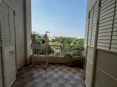 Balcony Image of 1083 Sq.ft 2 BHK Apartment / Flat for rent in Welworth Tinseltown, Bavdhan Pune for Rs. 38000