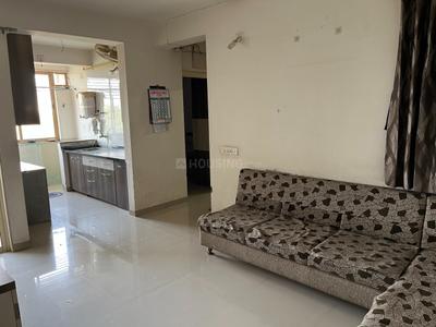 Living Room Image of 963 Sq.ft 2 BHK Apartment / Flat for rent in Swagat Afford, Sargasan Gandhinagar for Rs. 29000