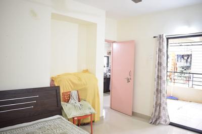 Bedroom Image of 637 Sq.ft 1 BHK Apartment / Flat for sale in Parvati Ambiance Aura, Kolhewadi Pune for Rs. 3080000