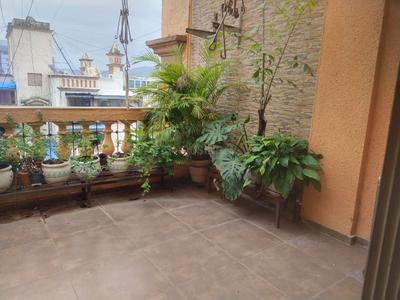 Balcony Image of 1150 Sq.ft 2 BHK Apartment / Flat for rent in Kopar Khairane Navi Mumbai for Rs. 42000
