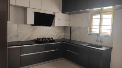 Kitchen Image of 2210 Sq.ft 3 BHK Apartment / Flat for sale in Crown Whistling Woods, Manchirevula Hyderabad for Rs. 20700000