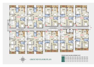 Image of 1202 Sq.ft 2 BHK Apartment / Flat for sale in Horamavu, Bengaluru for Rs. 9848200