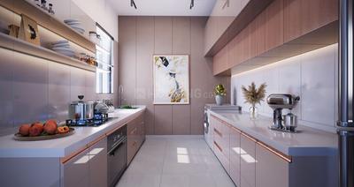Kitchen Image of 980 Sq.ft 2 BHK Apartment / Flat for sale in Kumar Primeview E2, Hadapsar Pune for Rs. 6800000