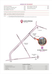 Image of 1104 Sq.ft 2 BHK Apartment / Flat for sale in Boring Road, Patna for Rs. 15456000