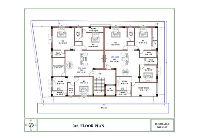 Image of 1029 Sq.ft 2 BHK Apartment / Flat for sale in Keelkattalai, Chennai for Rs. 8540000