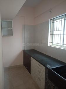 Kitchen Image of 650 Sq.ft 1 BHK Apartment / Flat for rent in Maneeth Mansion, Mahadevapura Bengaluru for Rs. 22500