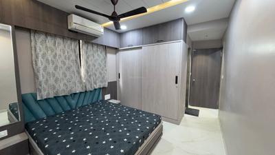 Bedroom Image of 1227 Sq.ft 2 BHK Apartment / Flat for rent in Harsh Builcorp Vacanza Homes, Althan Surat for Rs. 30000