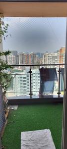 Balcony Image of 677 Sq.ft 2 BHK Apartment / Flat for rent in Venkatesh Graffiti Glover , Keshav Nagar Pune for Rs. 40000