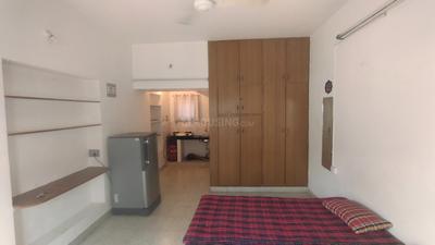 Bedroom Image of 600 Sq.ft 1 RK Independent House for rent in Corner House, Koramangala Bengaluru for Rs. 18000