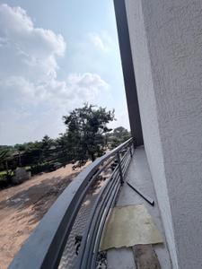 Balcony Image of 824 Sq.ft 3 BHK Apartment / Flat for sale in Ashwamegh Elite, Sargasan Gandhinagar for Rs. 7900000