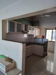 Kitchen Image of 1650 Sq.ft 3 BHK Apartment / Flat for sale in Kraft Solitaire, Karelibagh Vadodara for Rs. 6600000
