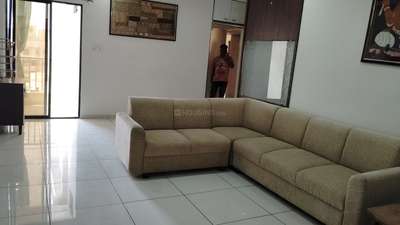 Living Room Image of 1200 Sq.ft 3 BHK Apartment / Flat for rent in Sama Savli Vadodara for Rs. 20000