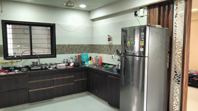 Kitchen Image of 1609 Sq.ft 3 BHK Apartment / Flat for sale in Jahangir Pura Surat for Rs. 6491000