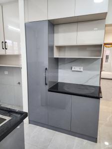 Kitchen Image of 1988 Sq.ft 3 BHK Apartment / Flat for rent in Bhavya Tulasi Vanam, Kukatpally Hyderabad for Rs. 56000