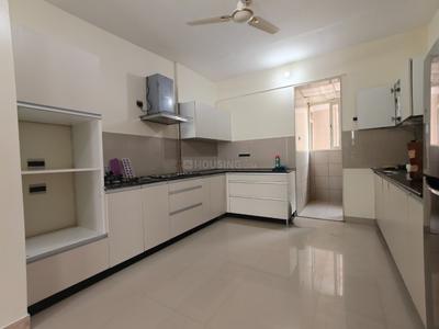 Kitchen Image of 2500 Sq.ft 3.5 BHK Apartment / Flat for sale in Nyati Esteban I, Mohammed Wadi Pune for Rs. 24000000
