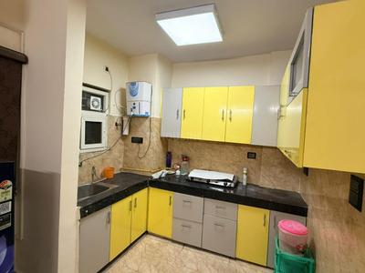 Kitchen Image of 800 Sq.ft 2 BHK Apartment / Flat for rent in Kaushambi Ghaziabad for Rs. 25000
