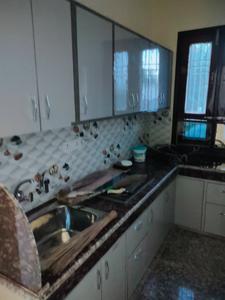 Kitchen Image of 1200 Sq.ft 3 BHK Independent House for rent in Khushhalpur Moradabad for Rs. 12000
