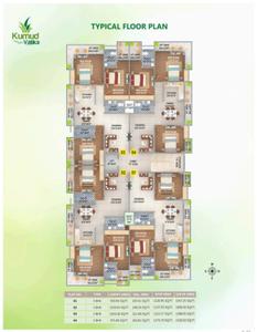 Image of 1237 Sq.ft 3 BHK Apartment / Flat for sale in Balaji Kumud Vatika, Bajrangpuri, Patna for Rs. 9900000