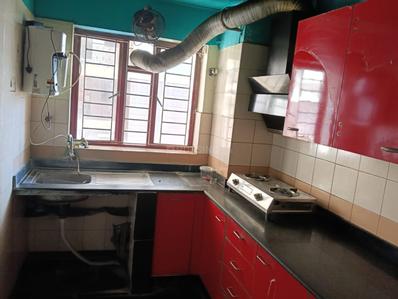 Kitchen Image of 1500 Sq.ft 3 BHK Apartment / Flat for sale in Baghajatin Kolkata for Rs. 15000000