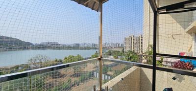 Balcony Image of 1600 Sq.ft 3 BHK Apartment / Flat for rent in Samruddhi Lake Shore, Ambegaon Budruk Pune for Rs. 41000