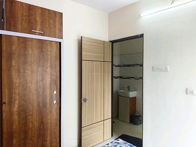 Bedroom Image of 650 Sq.ft 1 BHK Apartment / Flat for rent in Dynamic Crest Phase I Rimo Everest, Khidkali Thane for Rs. 14000
