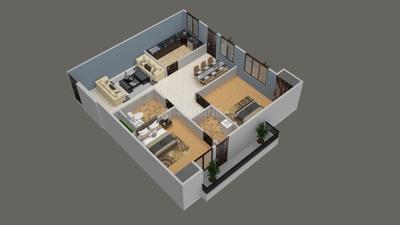 Image of 1152 Sq.ft 2 BHK Apartment / Flat for sale in Ashokpuram Colony, Varanasi for Rs. 6336000
