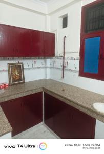 Kitchen Image of 900 Sq.ft 2 BHK Builder Floor for rent in Swaraj Homes Shatabdi Enclave, Sector 49 Noida for Rs. 20000