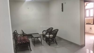 Living Room Image of 1200 Sq.ft 3 BHK Builder Floor for rent in Gautam Nagar New Delhi for Rs. 60000