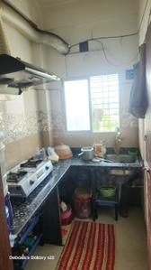 Kitchen Image of 636 Sq.ft 2 BHK Apartment / Flat for sale in Airport Gate no. 1 Kolkata for Rs. 2100000