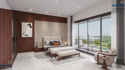 Bedroom Image of 3375 Sq.ft 4 BHK Apartment / Flat for sale in Rehvassa Sofitel, Sargasan Gandhinagar for Rs. 15562500