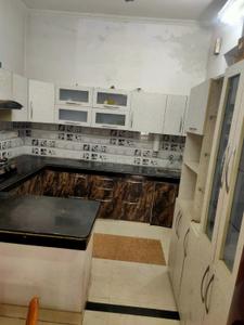 Kitchen Image of 1100 Sq.ft 1 BHK Builder Floor for rent in Gomti Nagar Lucknow for Rs. 19000