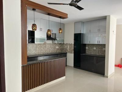 Kitchen Image of 1200 Sq.ft 3 BHK Apartment / Flat for rent in SJR Hamilton Homes Ph 1, Gattahalli Bengaluru for Rs. 42000