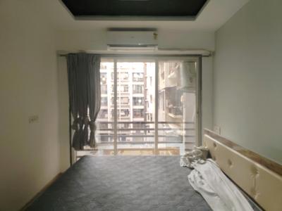Bedroom Image of 1076 Sq.ft 3 BHK Apartment / Flat for rent in Thakur Galaxy, Boisar Mumbai for Rs. 18000