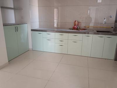 Kitchen Image of 1800 Sq.ft 3 BHK Apartment / Flat for rent in Savya Skyz 2, Motera Ahmedabad for Rs. 25000