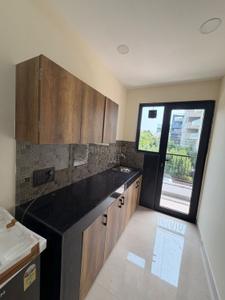 Kitchen Image of 600 Sq.ft 1 RK Builder Floor for rent in DLF Independent Floors, DLF Phase 3 Gurgaon for Rs. 23000