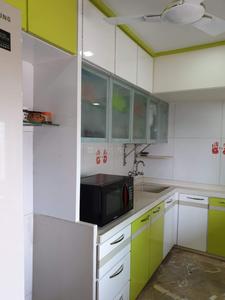 Kitchen Image of 1775 Sq.ft 3 BHK Apartment / Flat for rent in Sea Breeze Tower, Sector 16 A Navi Mumbai for Rs. 95000