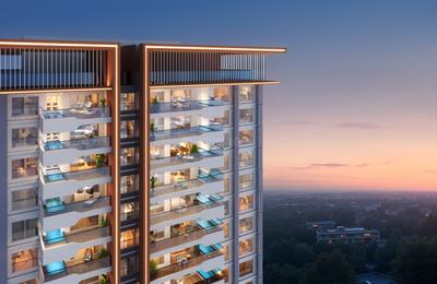 Image of 2600 Sq.ft 4.5 BHK Apartment / Flat for sale in Bramhacorp Sun Valley Phase 1, Bavdhan, Pune for Rs. 30000000