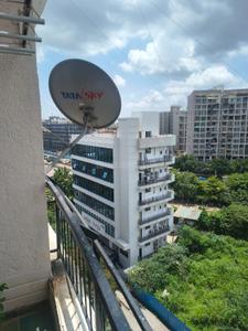 Balcony Image of 602 Sq.ft 1 BHK Apartment / Flat for rent in Tejas Poorva Residency, Pimple Saudagar Pune for Rs. 28000