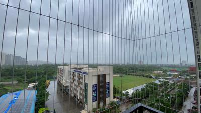 Balcony Image of 455 Sq.ft 1 BHK Apartment / Flat for rent in Runwal My City Phase II Cluster 5 Part III, Dombivli East Thane for Rs. 10000