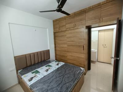 Bedroom Image of 322 Sq.ft 1 BHK Apartment / Flat for rent in APAK Ajinkya Towers, Charholi Budruk Pune for Rs. 19000