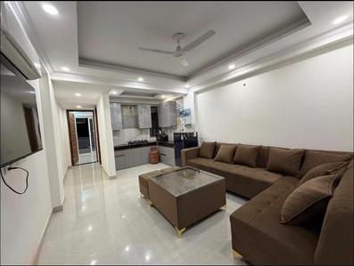 Hall Image of 550 Sq.ft 1 BHK Independent House for rent in Chhattarpur New Delhi for Rs. 21600